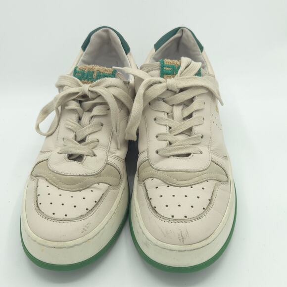 Autry Medalist Men\'s Size 8 Low Top Leather White Green Sneakers main image 6